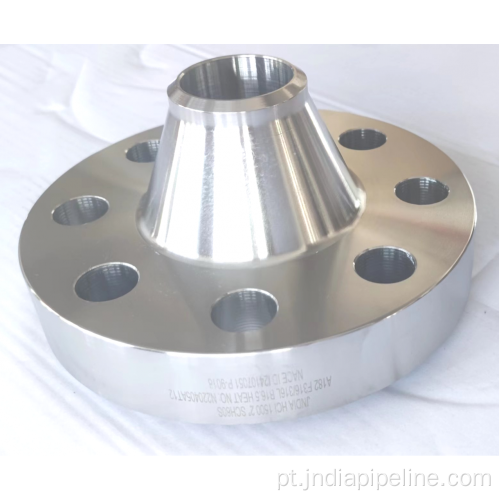 A182 F316 Flange do pescoço de aço inoxidável